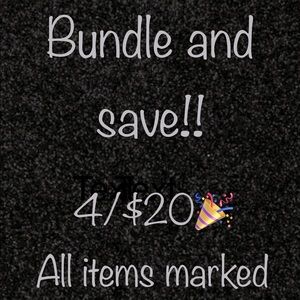 4/$20🎉Bundle and save!